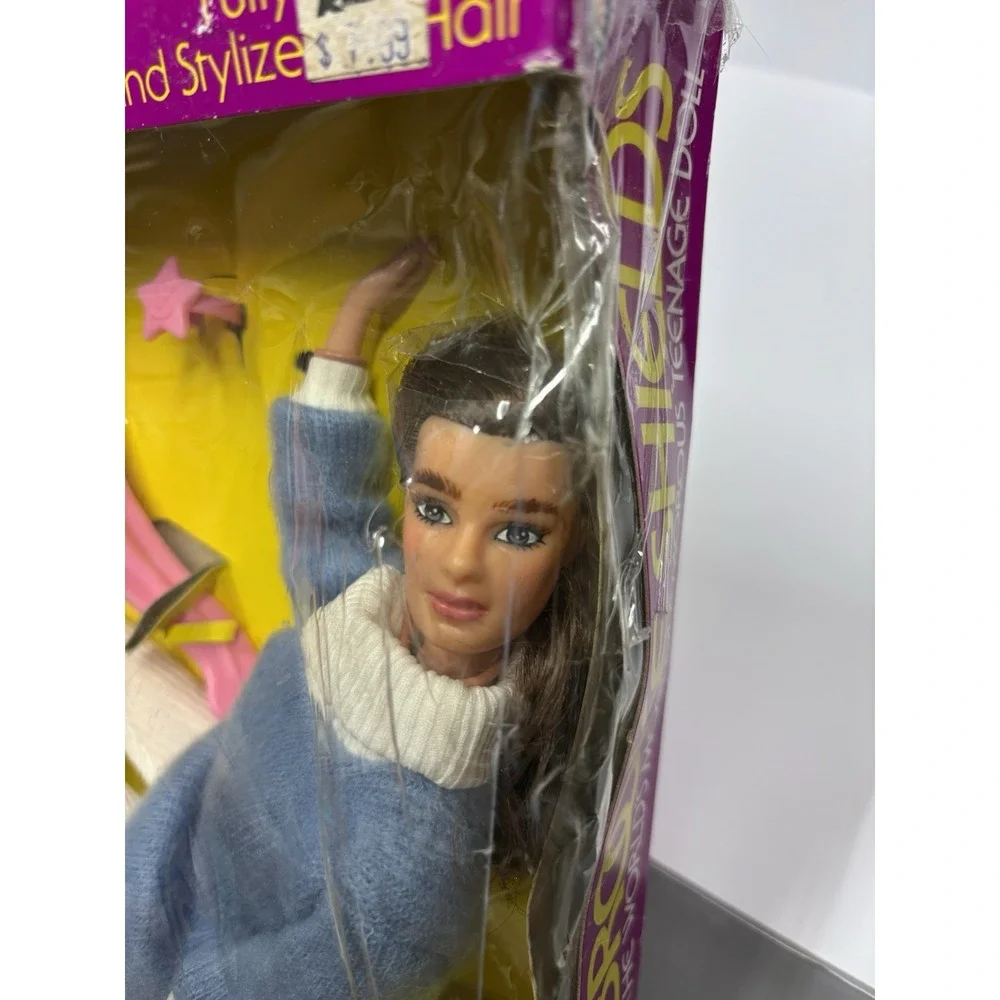 Vintage 1982 Brooke Shields Teenage Doll Fully Posable w/ Brush Ring LJN  #8833